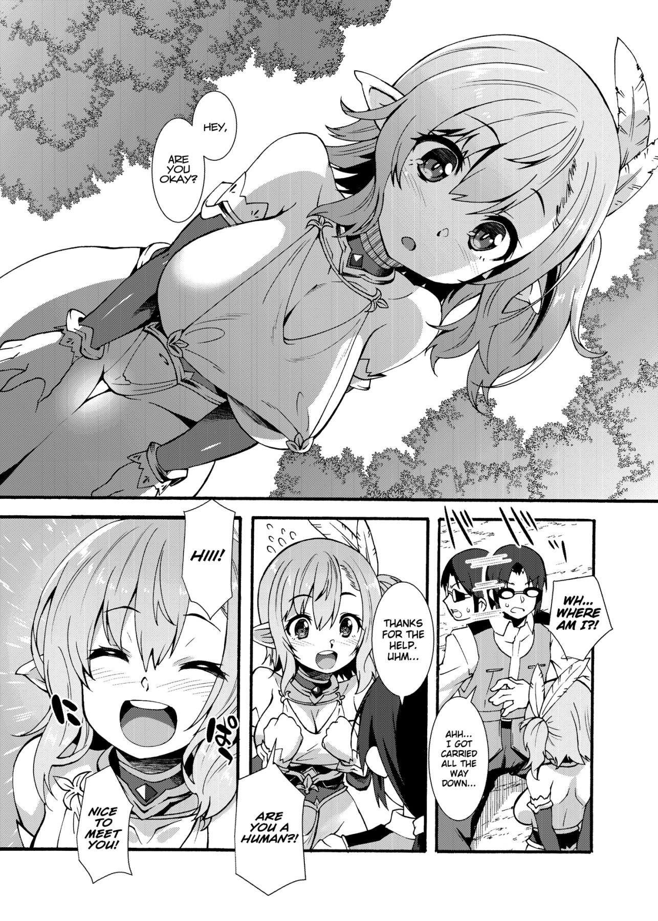 Hentai Manga Comic-Lewd Elf Tanbouki-Read-4